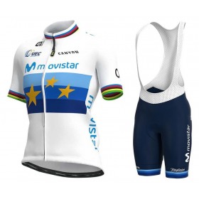 Cykeltøj + Cykelshorts Dame 2021 Movistar Team N003
